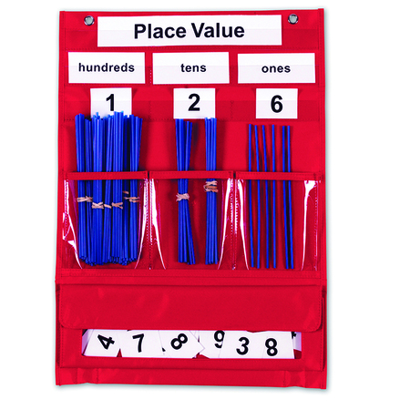 LEARNING RESOURCES Chart, Pocket, Count, 225PK LER2416